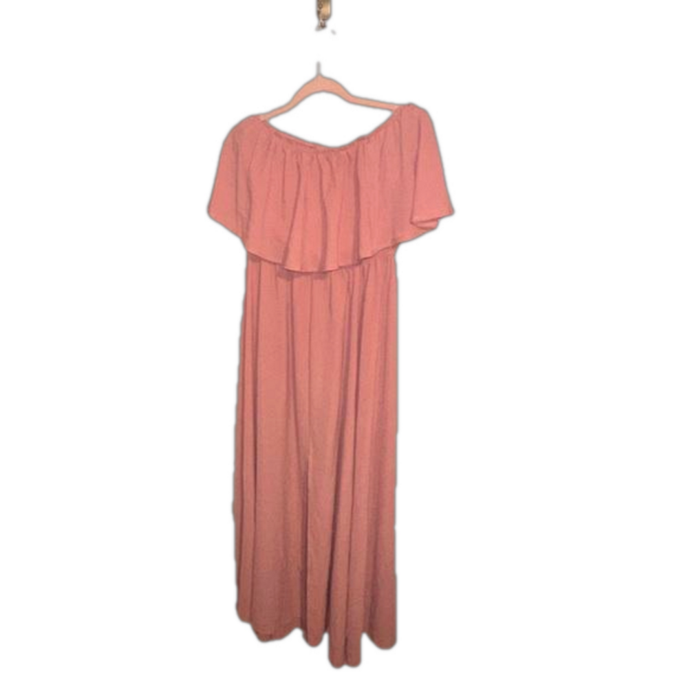 Off Should Maxi Dress